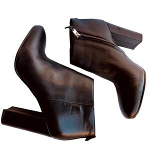 Sam Edelman Cambell Black Booties Size 8.5